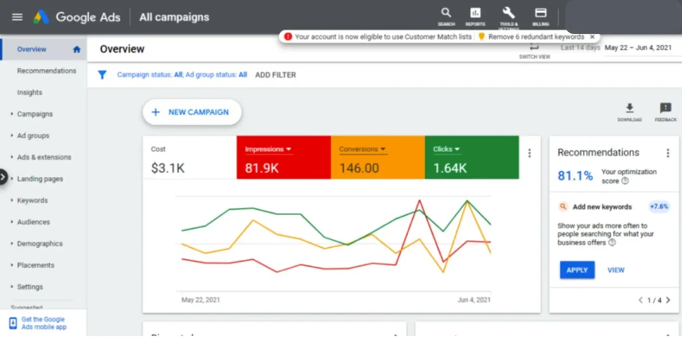 google ads lancaster